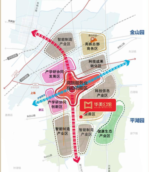 张江长三角科技城规划图