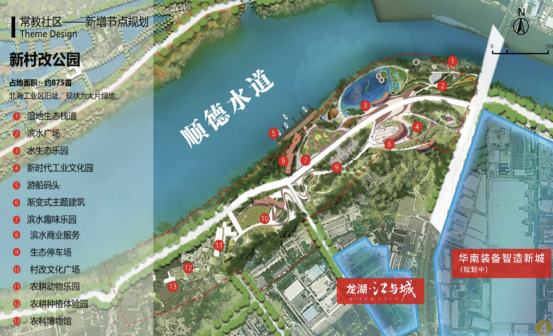 高層可望順德水道,距離規劃中的濱江公園(預計2021年底開放)約300米