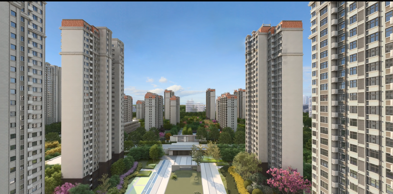 邯郸东区这个楼盘居然长在公园里