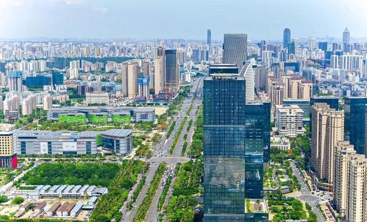 自贸港金融街效应企业天团集聚海口国兴cbd崛起商办标兵