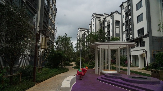 墅级洋房,优待生活楚雄院子三期御府,墅区内的6-9层真洋房,超低容积率