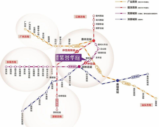 港龙紫誉华庭交通线网图
