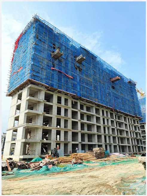 美林湾工程进度播报:3#,5#楼封顶-运城楼盘网