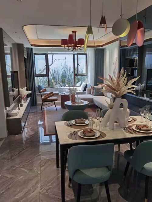 华侨城样板间客厅图