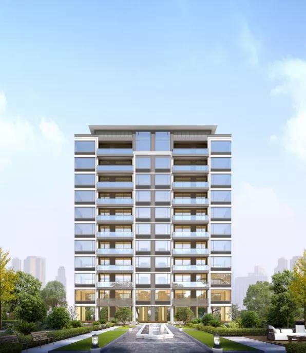 滨江半岛春晓高层建筑