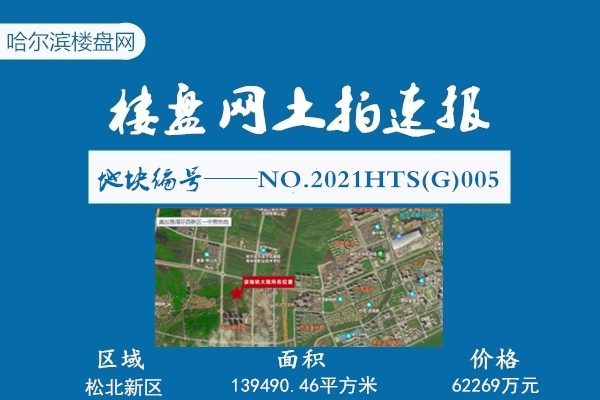 土拍速报——哈尔滨新区美加外国语学校落地！成交价62269万元！