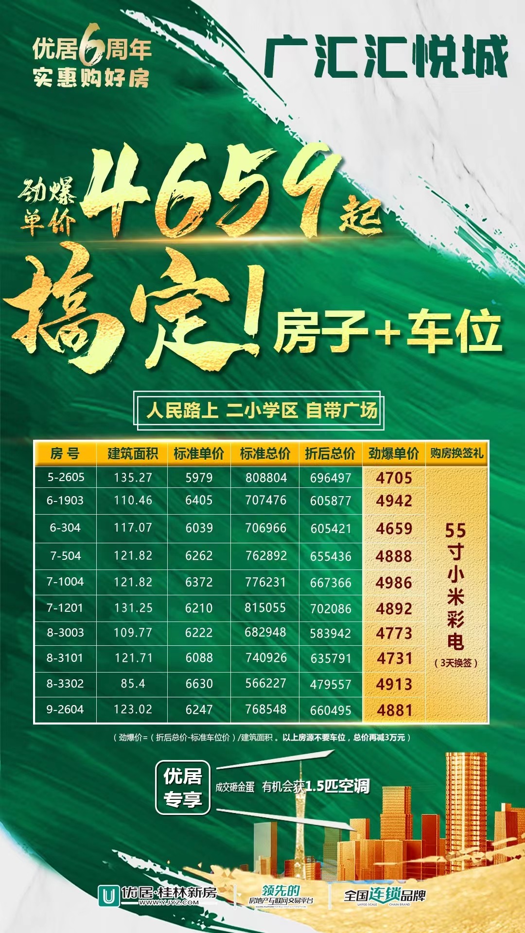 广汇汇悦城8月钜惠放送
