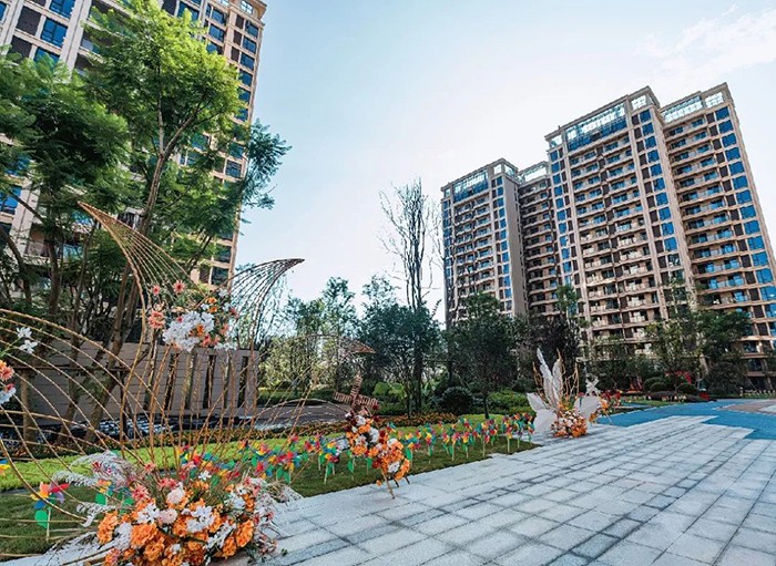 雍景·上河城 | 现房炙手可热,园林实景惊艳南充!