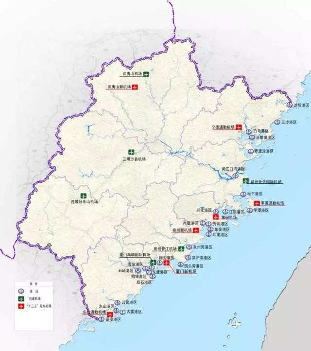 漳州或将新建两座机场,选址在