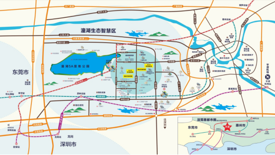 海伦堡·海伦艺玺项目区位图