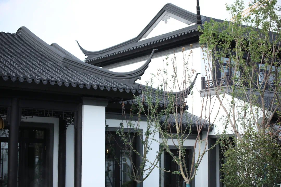 泰安华新蓝城春江明月建筑风格介绍,泰安买新房新中式别墅推荐