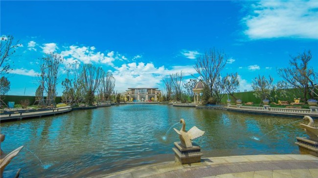 包头恒大珺庭 | 湖居胜景,生活四时皆诗意!
