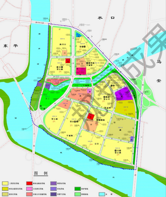 东江新城规划图