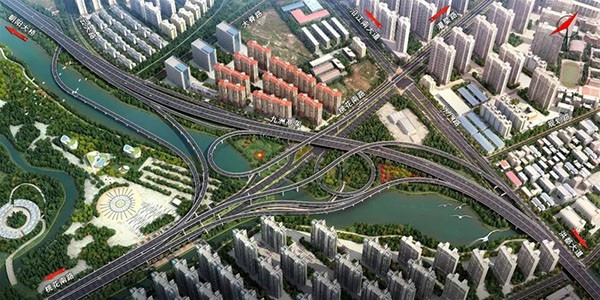 桃花南路快速路!即将进入主线桩基阶段!