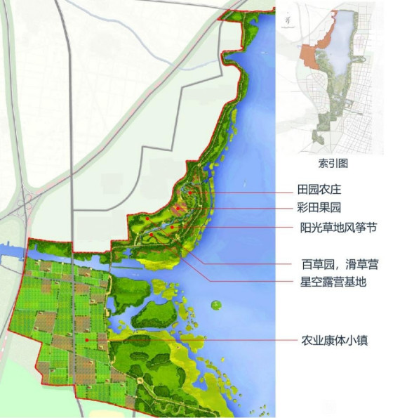 长治漳泽湖西岸规划图片