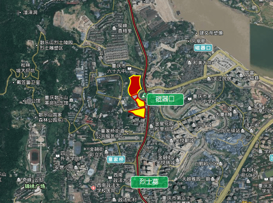 磁器口重庆土拍爆冷的地块