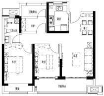 【融信奥体世纪】三期两大主力户型鉴赏