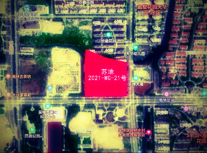 芸悦天境雅寓:苏地2021-WG-21号地块项目规划方案批后公布-苏州楼盘网