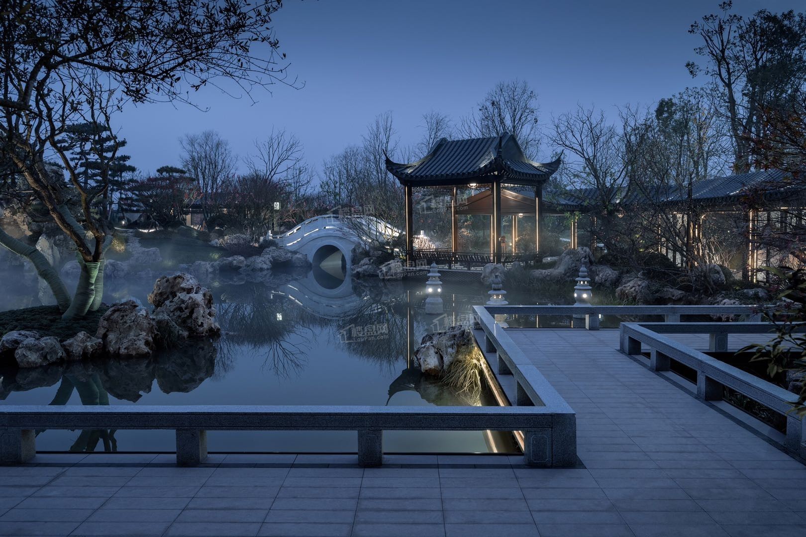 项目最新进度播报万景进园汇向往的中式园林生活