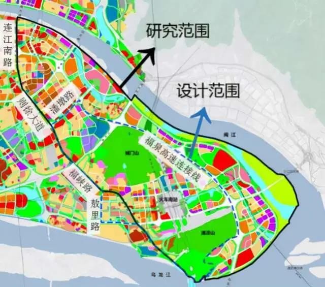 福州三江口规划图图片