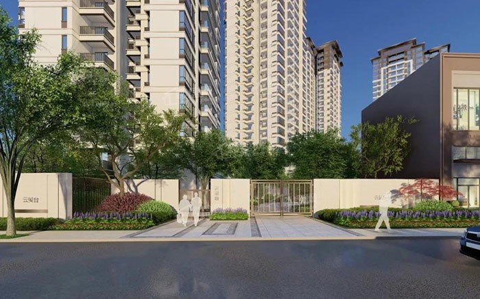 科华云玺台二期围合式景观予生活更多风景