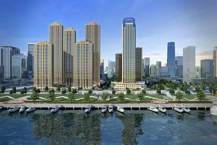 坐拥临江景观资源,是汉阳长江滨江大规划—武汉新港长江城的引擎