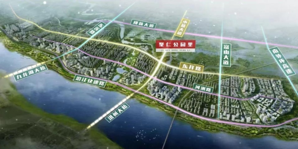聚仁公园里:文化中心旁,近享公园景,与人才为邻