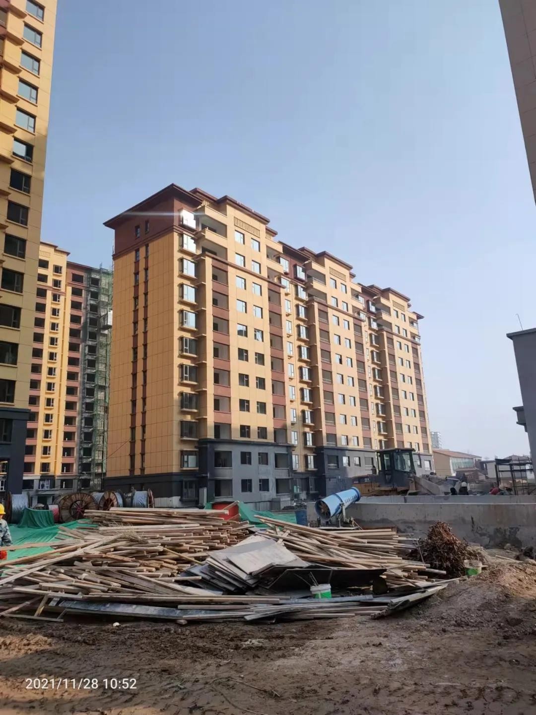 君汇滨河学府十二月家书工程进度播报