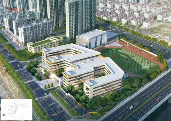 南昌学校新进展 青云谱师大博文学校将在2022年年初封顶