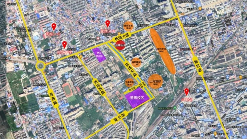 圣惠新区规划图