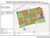 青岛胶州湾综合保税区控制性详细规划批前公示