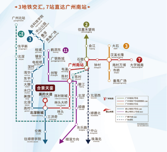 好消息,广州7号线西延线开通在即!这次,置业跟着地铁走