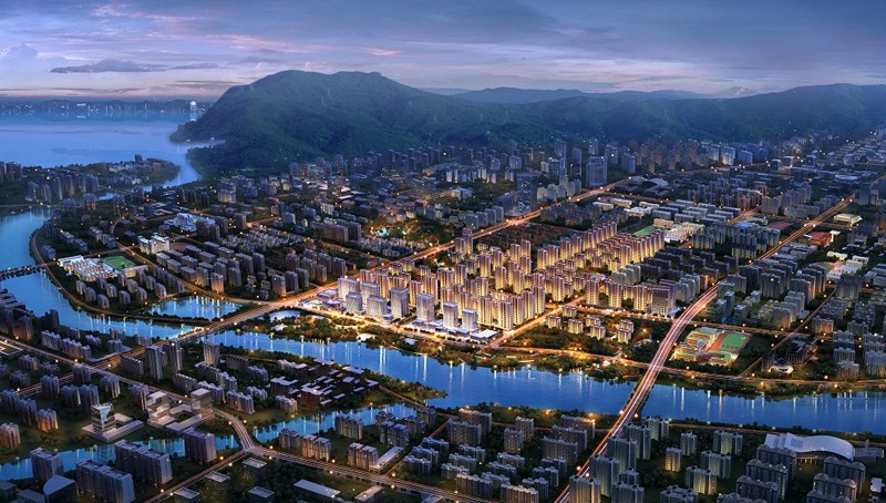 和达智慧生态城 白沙河片区未来城市地标