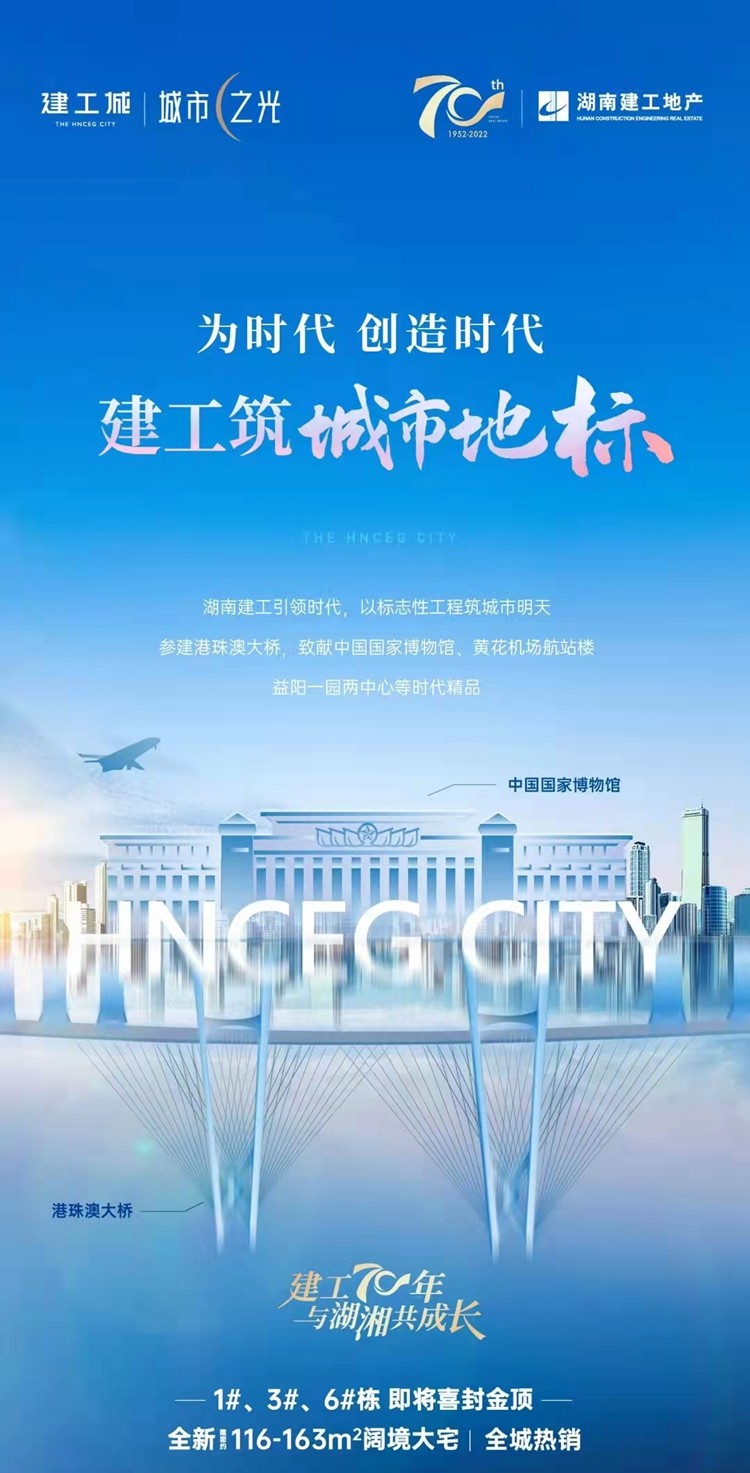 【建工城·城市之光】建工与伟大时代并肩 标志工程筑城市明天-益阳楼盘网