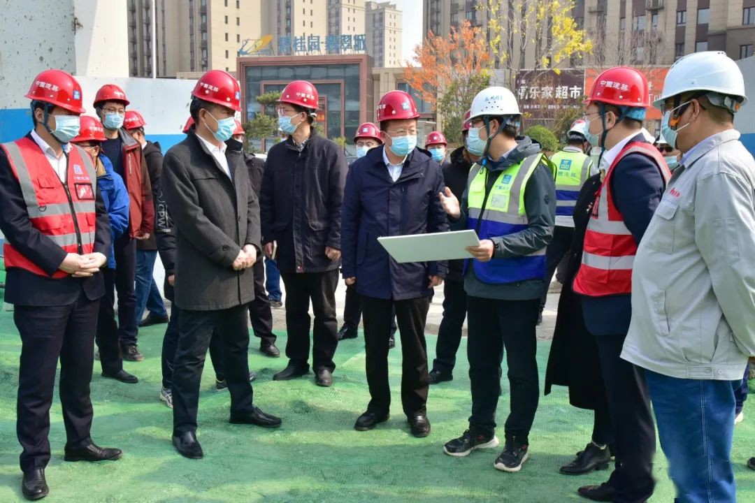 黄迪勇,蒲洪强带队调研青岛高新区新建学校-青岛楼盘网