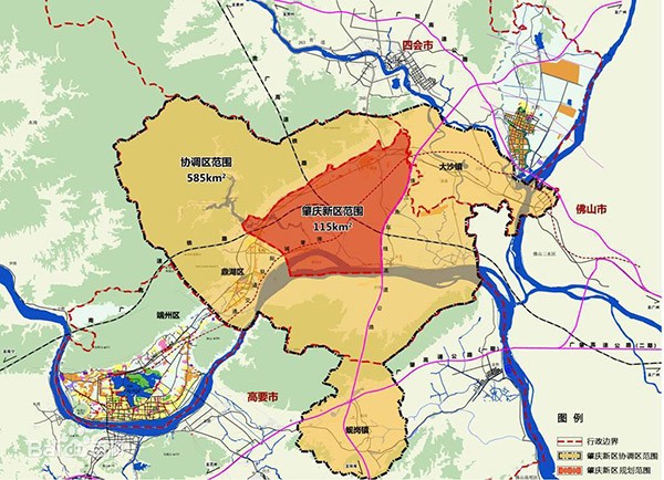 肇庆高新区位置图片