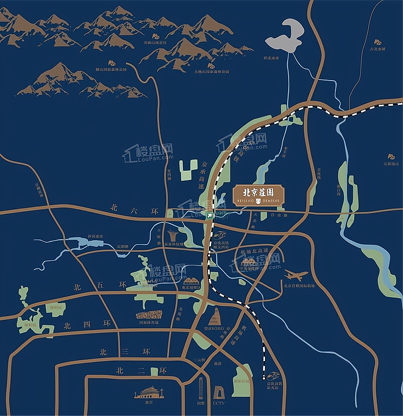 北京顺义区北京庄园项目怎么样1050的房本面积