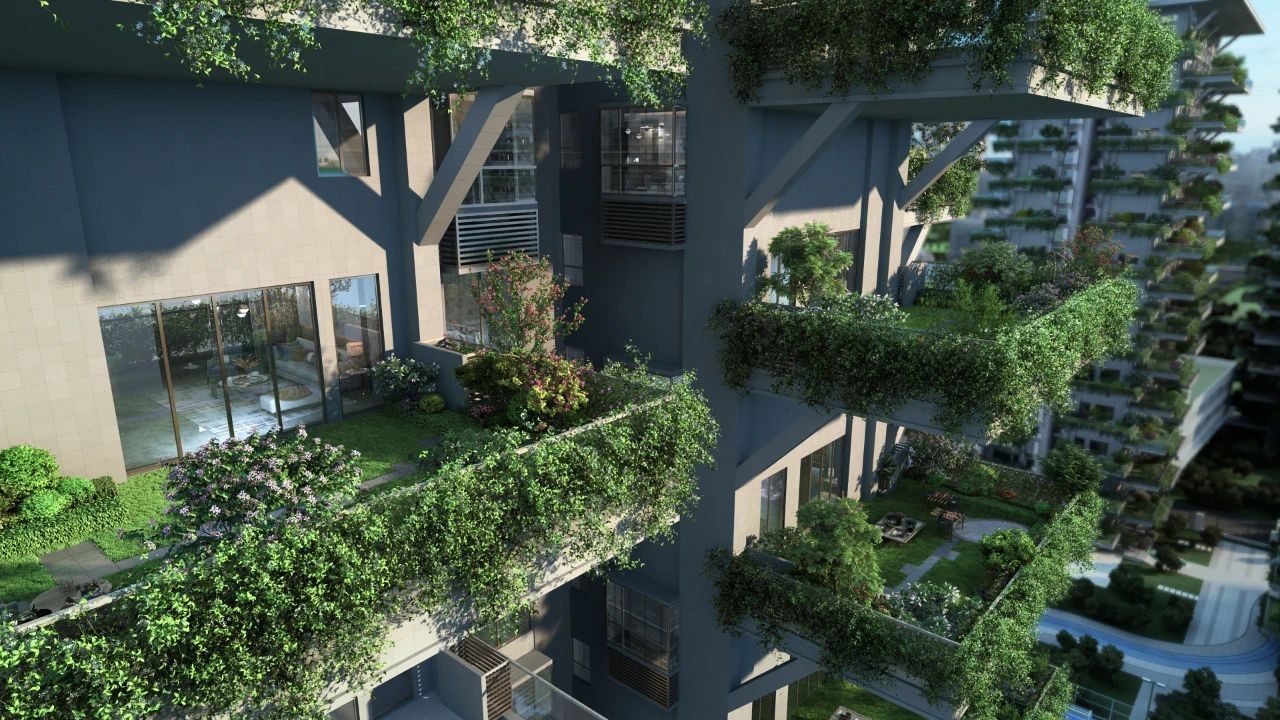 眉山通威城市森林花园户型图项目介绍