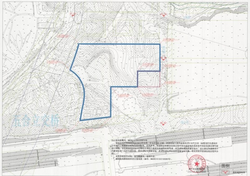 青秀区五合片区108亩地块蓝图