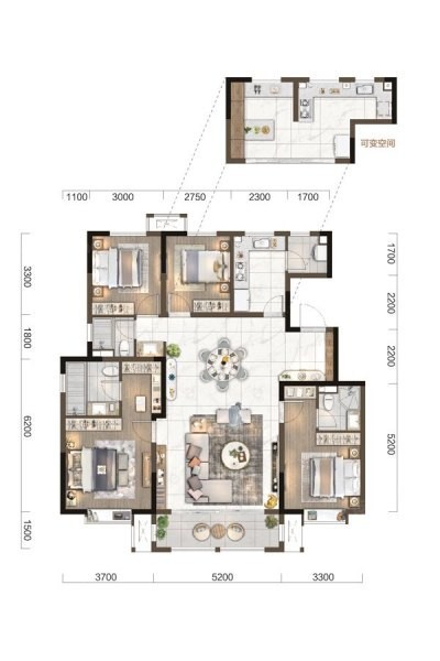 K户型四室两厅卫154㎡.jpg