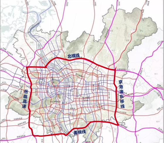 岳阳京广线东移线路图图片