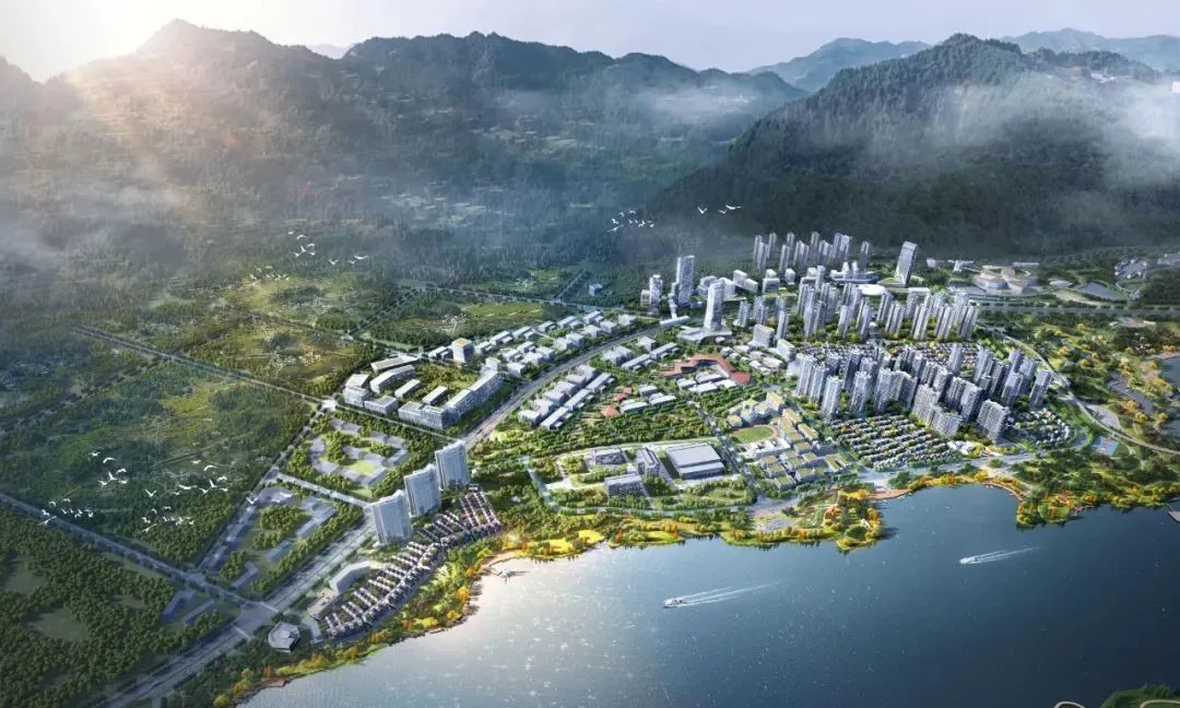 肇庆大旺保利梦想城项目俯瞰图