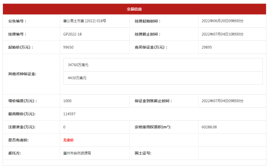 惠城地块3+4：水口中心区09-02号+09-07号地块