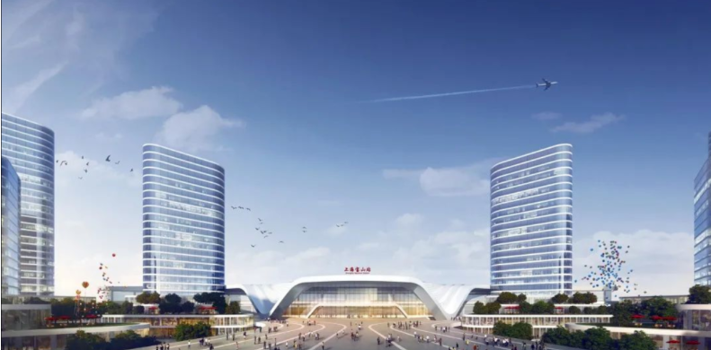 北沿江高铁始发站高铁上海宝山站规划8台18线