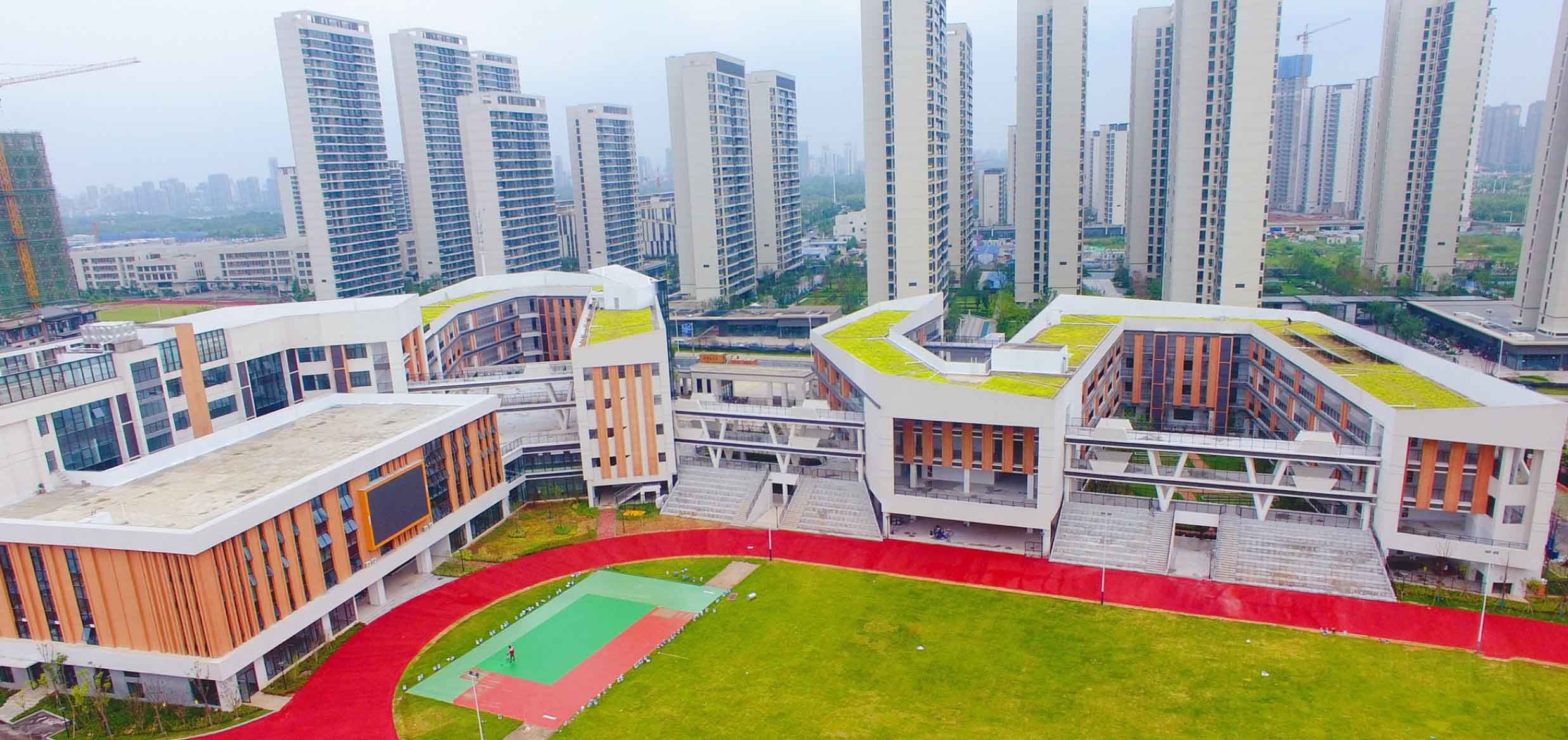 站前路学校建设完毕将于今年九月正式投入使用