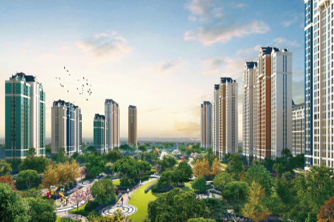 看看金海滨河城三居室户型怎么样?-固安楼盘网