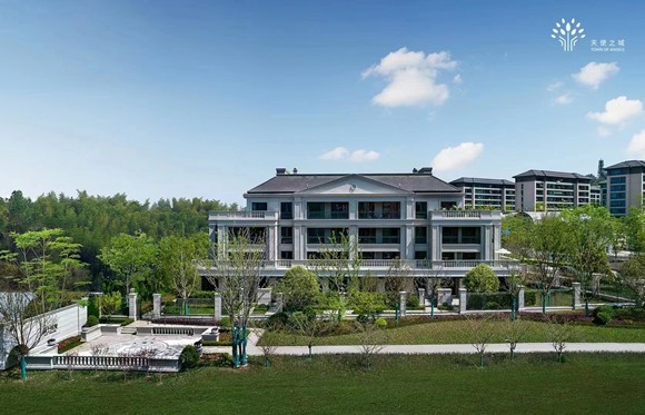 安吉天使小镇蓝城法式花园洋房,全装全配,拎包入住-安吉楼盘网