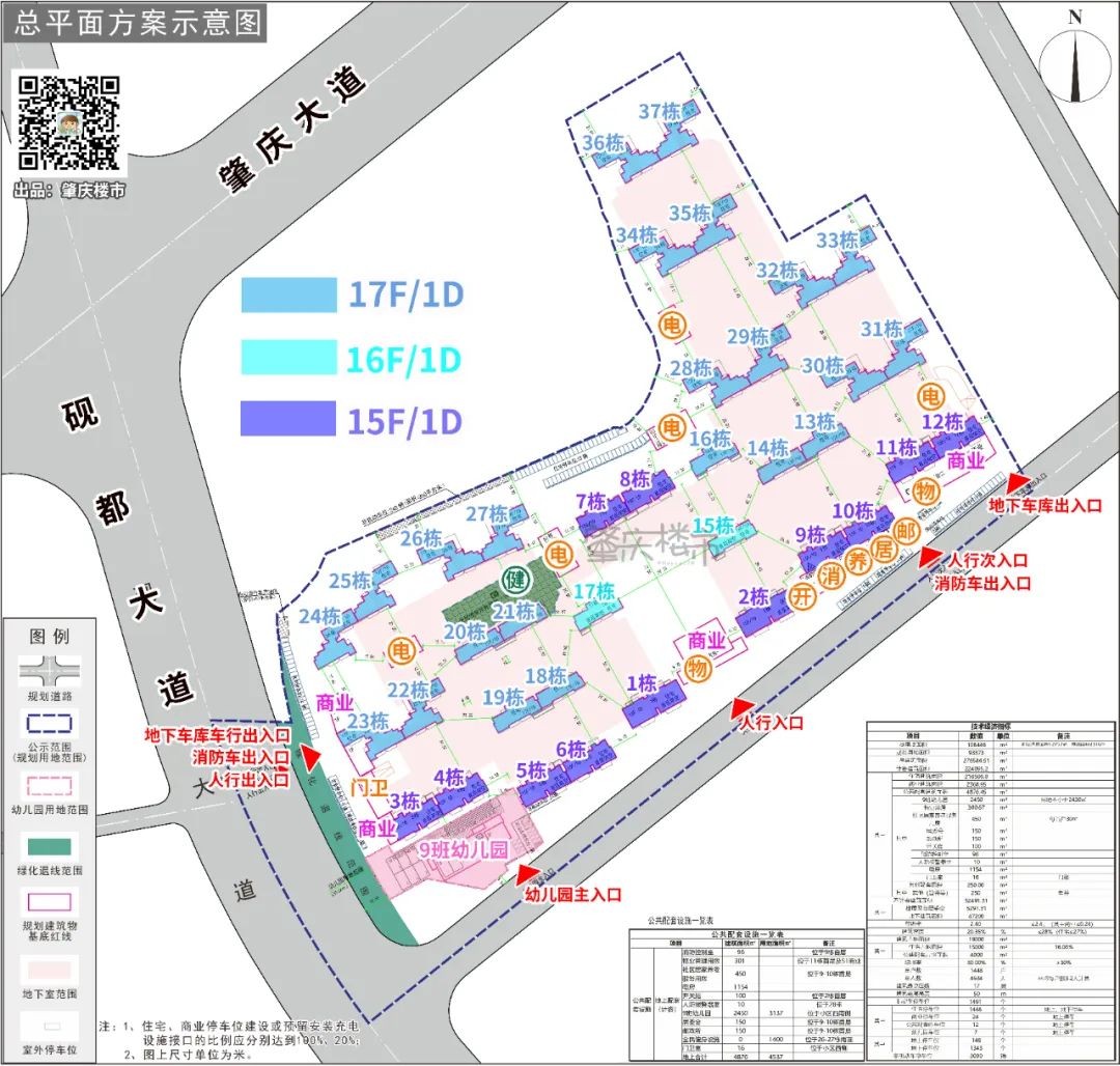 肇庆市楼盘分布图图片