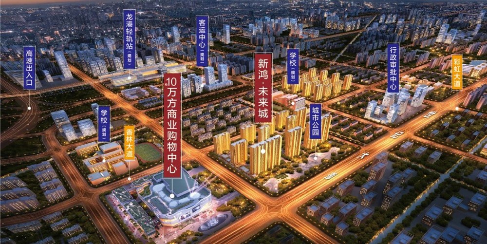 龙港新霸主,"一线世纪大道豪宅"的新鸿未来城