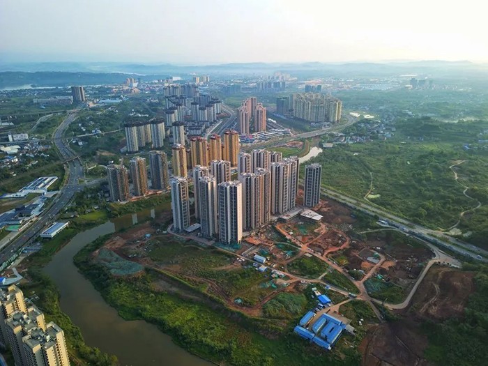 高空看南充 | 25张高清大图带你看完会展新城片区